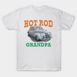 Hot Rod Grandpa Classic Car Novelty Gift T-Shirt